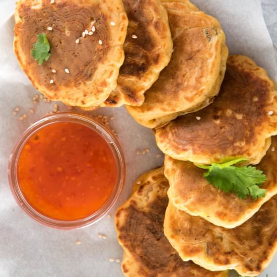 Kimchi Pancakes