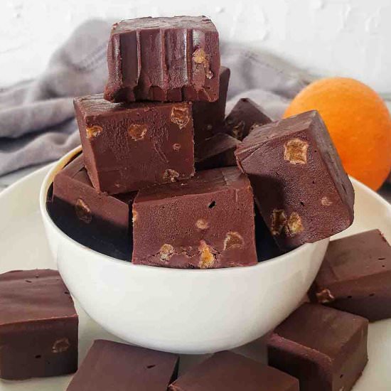 Chocolate Orange Fudge