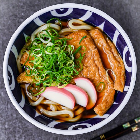Japanese Kitsune Udon