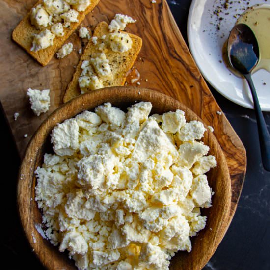 Make Your Own Whole Milk Ricotta