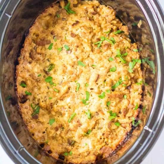 Turkey and Stuffing Casserole