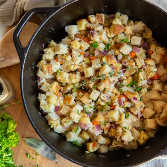 Homemade Stovetop Stuffing