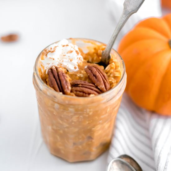 Pumpkin Overnight Oats