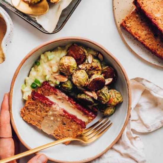 Vegan Thanksgiving Dinner Bowl