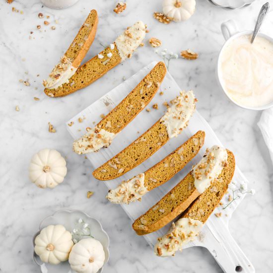 Spiced Pumpkin Biscotti