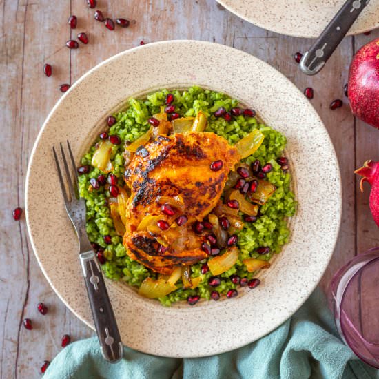 Persian Saffron Chicken