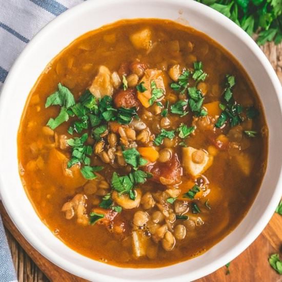 Simple Lentil Soup