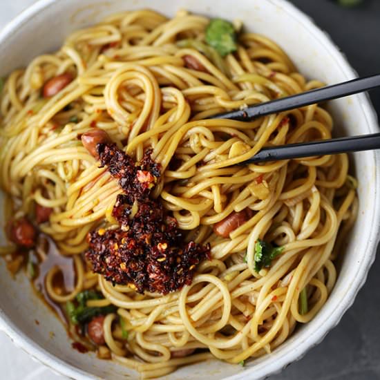 Chinese Spicy Cold Noodles