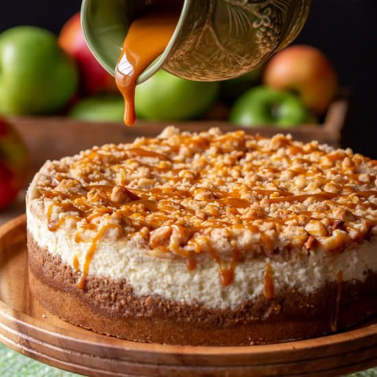 Caramel Apple Cheesecake