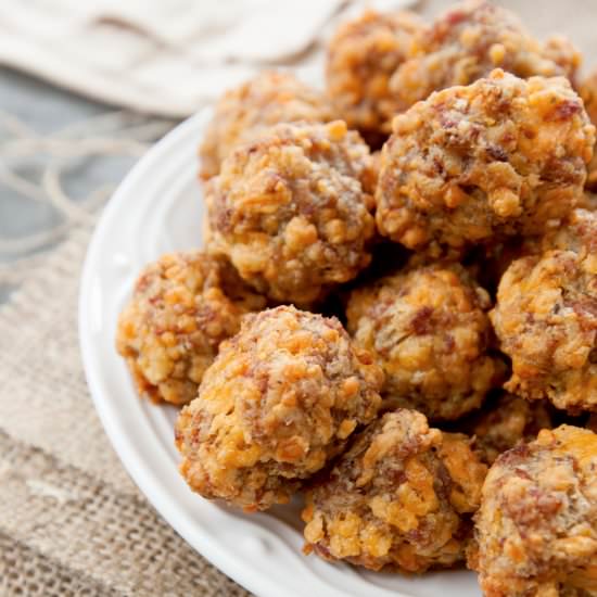 Sausage Balls Without Bisquick