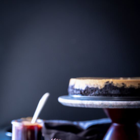 Kahlua Cocoa Coffee Cheesecake