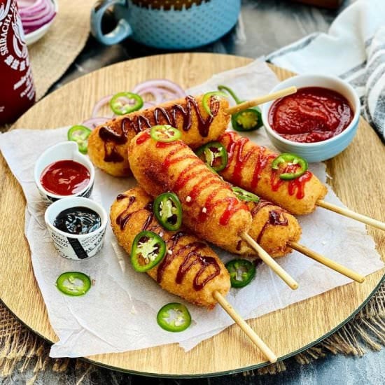Korean Corn Dog Recipe