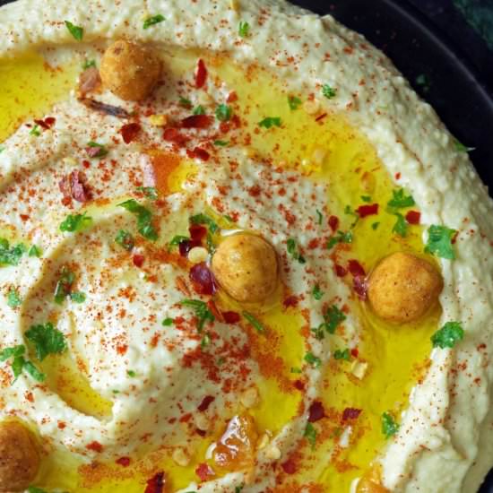 The best Authentic & Vegan Hummus