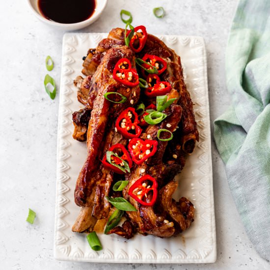 Slow Cooker Chinese Ribs
