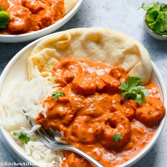 Indian Butter Shrimp