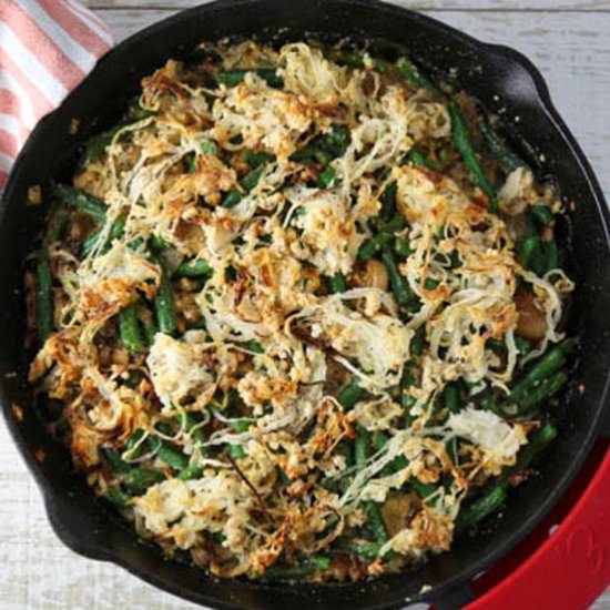 GREEN BEAN CASSEROLE (DF + GF)