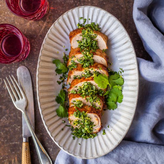 Chipotle Glazed Pork Tenderloin