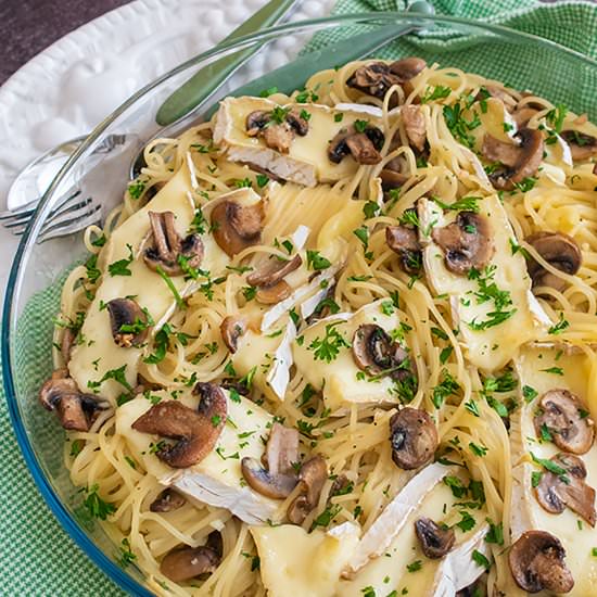 GF Mushroom Carbonara With Brie