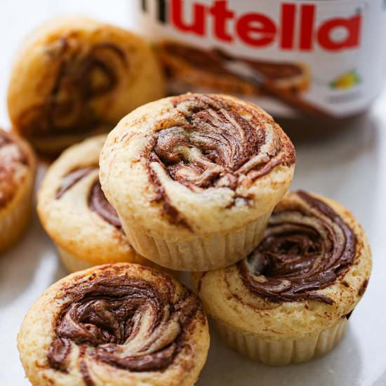 Nutella Muffins Recipe