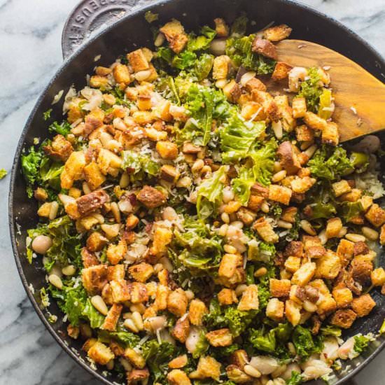 Cannellini and Kale Stir Fry