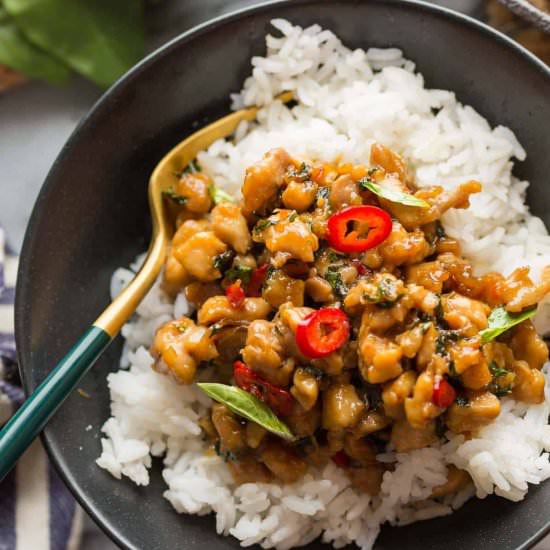 Thai Basil Chicken (Pad Krapow Gai)