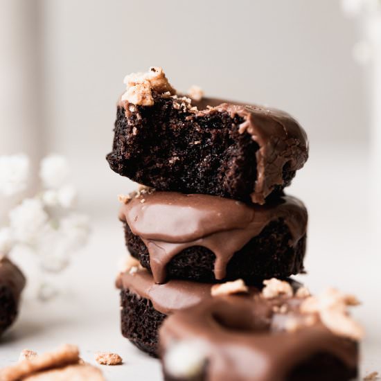 Baked Chocolate Mini Donuts