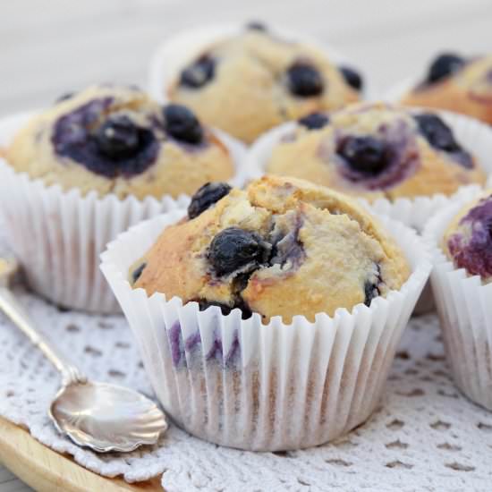 Keto Blueberry Muffins
