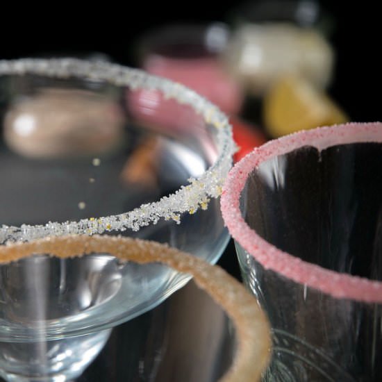 How to Rim a Glass with Sugar