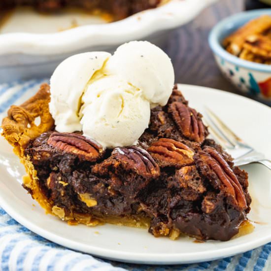 Mocha Pecan Pie