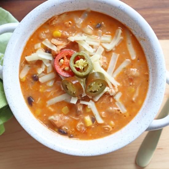 Instant Pot Tex-Mex Chicken Chili