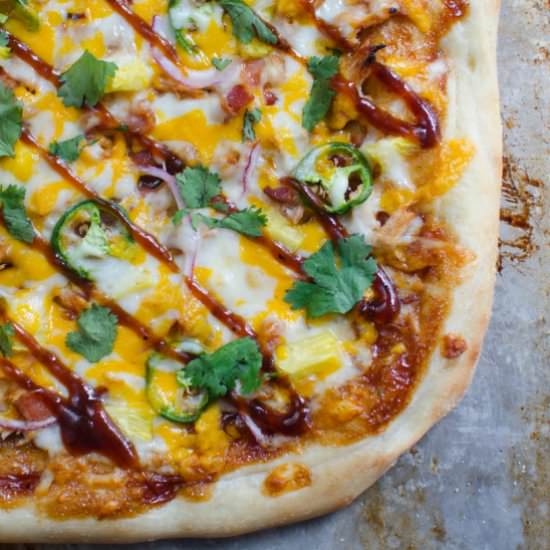 BBQ Pulled Pork Pizza
