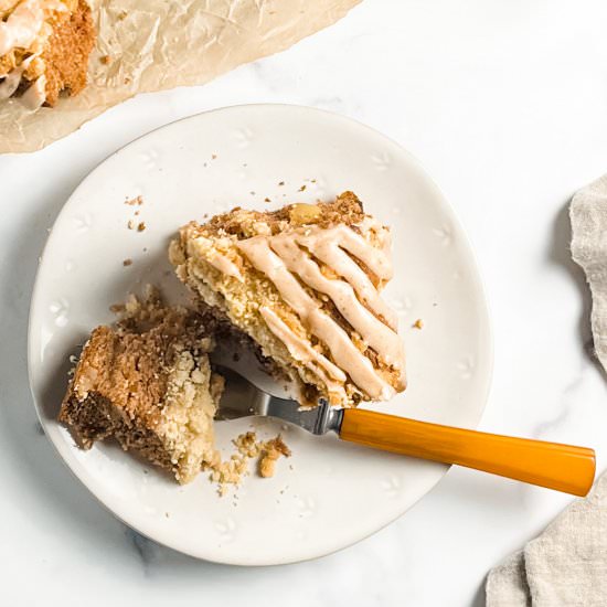 pumpkin butter coffee cake