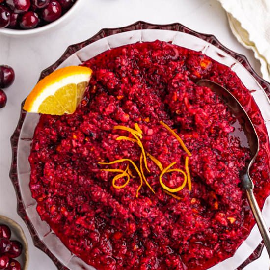 Easy Cranberry Relish