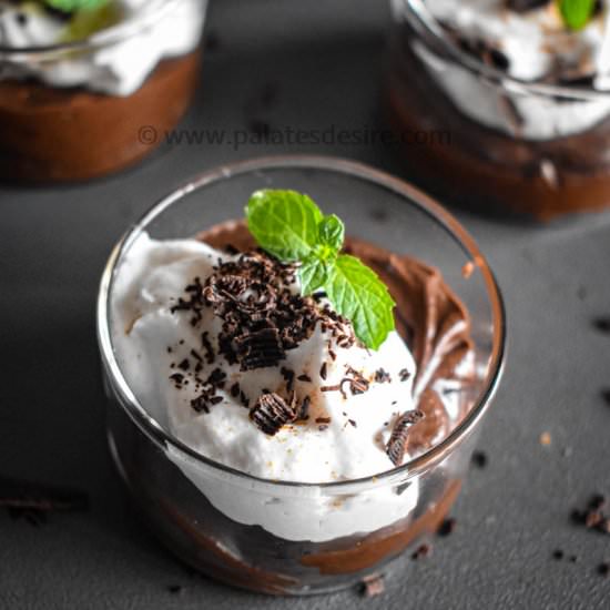 Eggless Chocolate Mousse