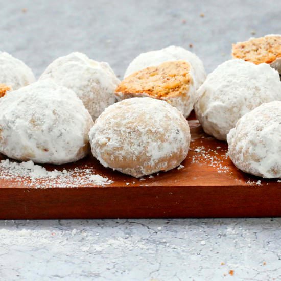 Pecan Snowball Cookies