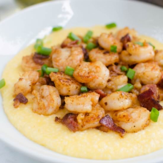 Cajun Shrimp and Grits