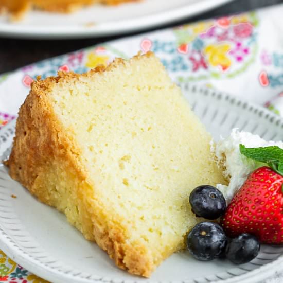 Sweetened Condensed Milk Pound Cake