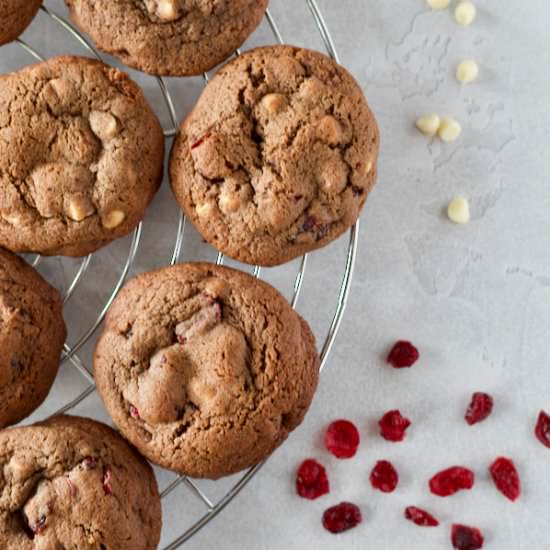 White Chocolate Cranberry Cookies