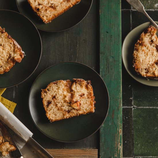 Vegan Apple Fritter Bread