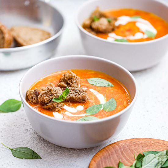Easy Tomato Soup Recipe