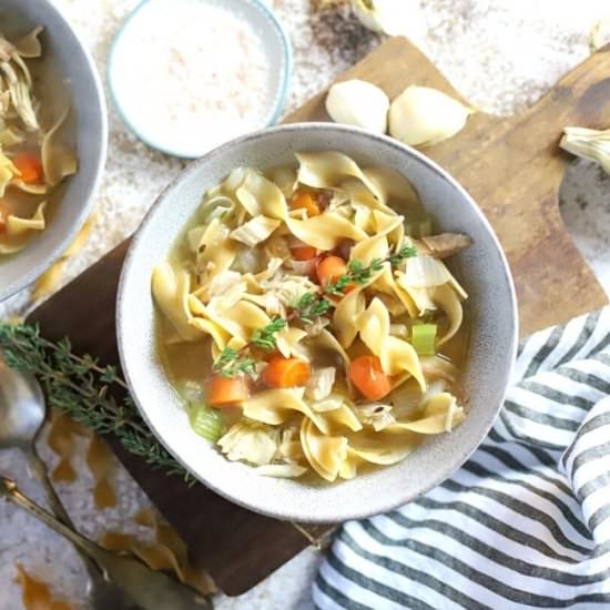 Homemade Turkey Soup