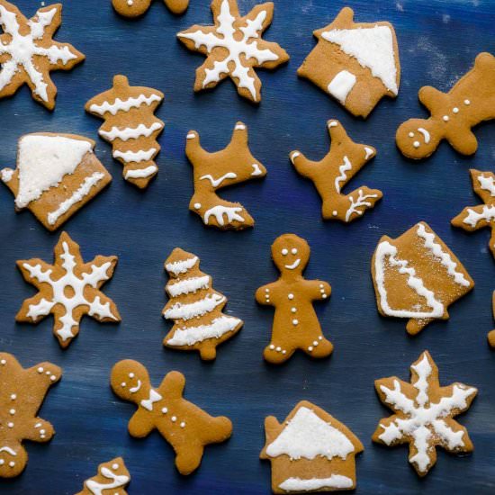 Gluten Free Gingerbread Cookies