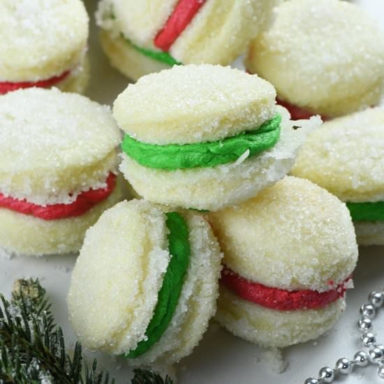 Christmas Sandwich Cookies