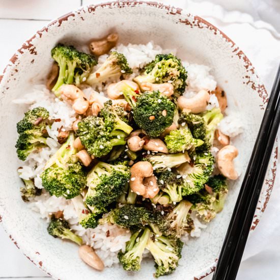 Broccoli Cashew Stir Fry
