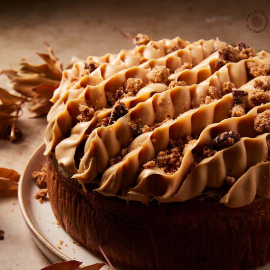 Banana Brown butter cake