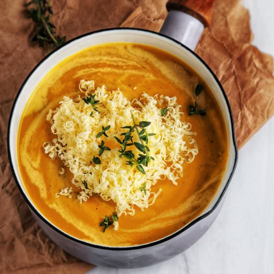 pumpkin butternut squash soup