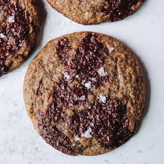Buckwheat Chocolate Chip Cookies