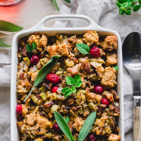 Cornbread Chestnut Stuffing