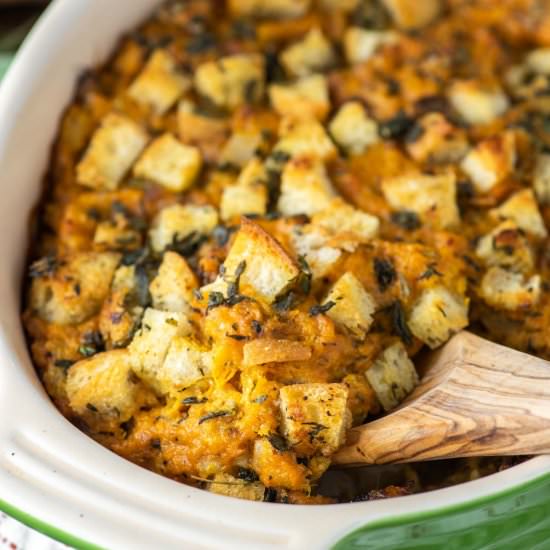Savory Sweet Potato Casserole