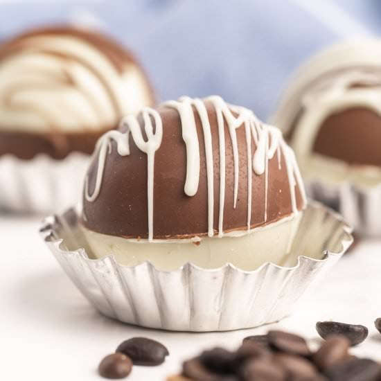 Mocha Hot Chocolate Bombs